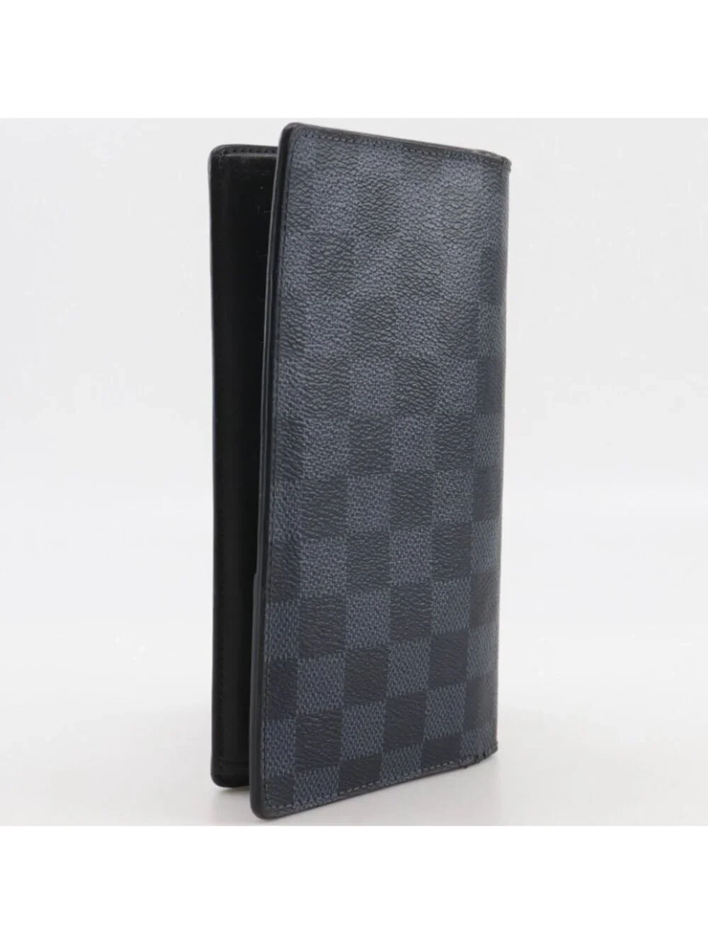 Louis Vuitton Portefeuille Brazza Damier Graphite Canvas Black Wallet